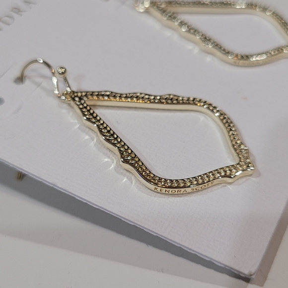 Kendra Scott Necklace & Earrings Set Bundle 14k Gold Plated over brass - Picture 8 of 9